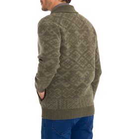 Chompa Para Hombre Lana Edimburgo Verde Rockford