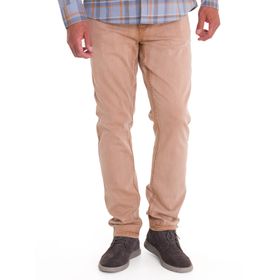 Jeans Para Hombre Algodón Baycolor Café Rockford