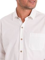 Camisa-Manga-Larga-Para-Hombre-Algodon-Organico-Galiton-Blanco-Rockford