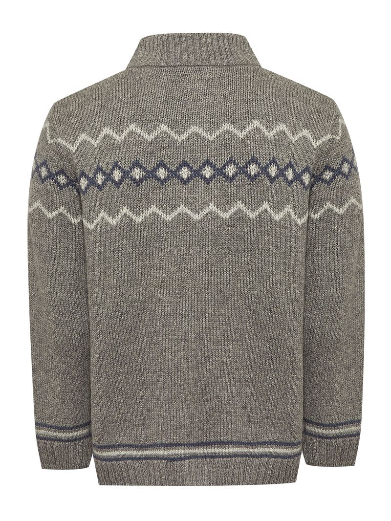 Chompa-Para-Hombre-Lana-Warm-Gris-Rockford