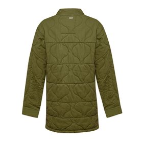 CASACA PARA MUJER ALGODÓN ORGÁNICO MALAWI VERDE ROCKFORD