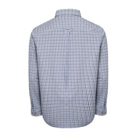 Camisa Manga Larga Para Hombre Algodón Orgánico Viyellabut Azul Rockford