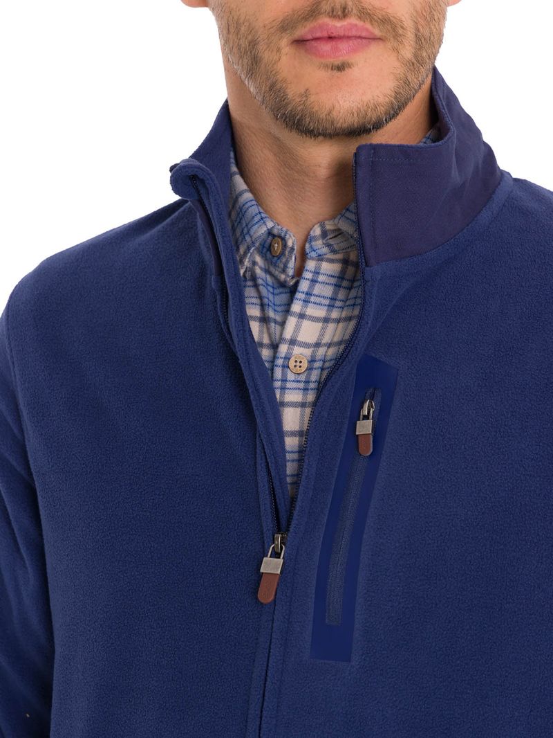 Polar-Para-Hombre-Poliester-Reciclado-Glasgow-Azul-Rockford