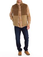 Chaleco-Para-Hombre-Poliester-Reciclado-Algodon-Cambridge-Beige-Crudo-Rockford