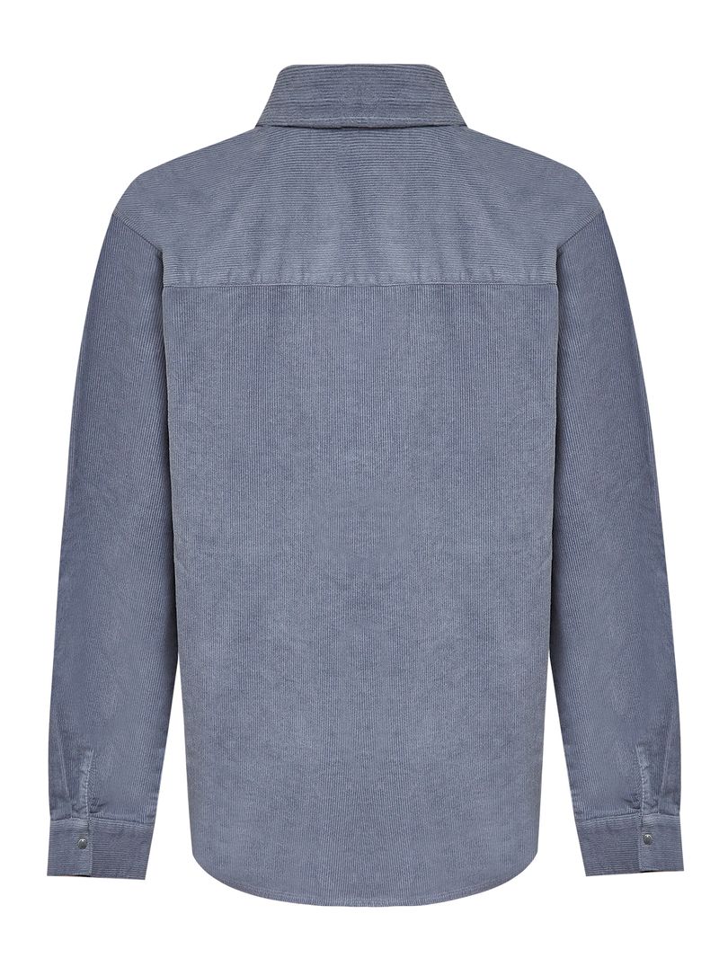 Blusa-Manga-Larga-Para-Mujer-Algodon-Organico-Manaslu-Azul-Rockford