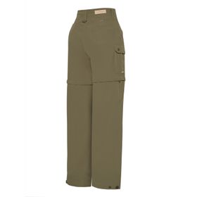 PANTALÓN PARA MUJER POLIÉSTER RECICLADO DESMONTABLE VERDE ROCKFORD