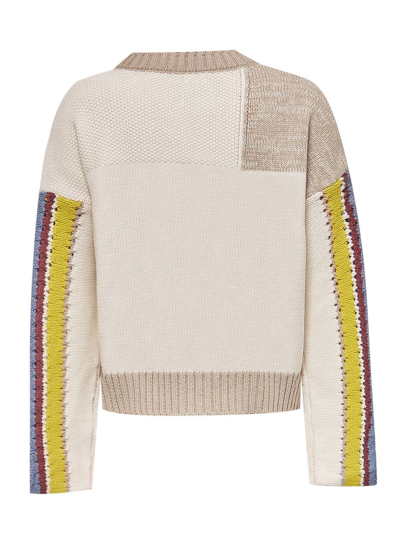 Chompa-Para-Mujer-Lana-Pissis-Beige-Crudo-Rockford