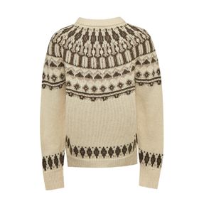 CHOMPA PARA MUJER NYLON/LANA FOGGIA BLANCO ROCKFORD