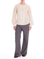 Blusa-Manga-Larga-Para-Mujer-Algodon-Organico-Lhotse-Beige-Crudo-Rockford