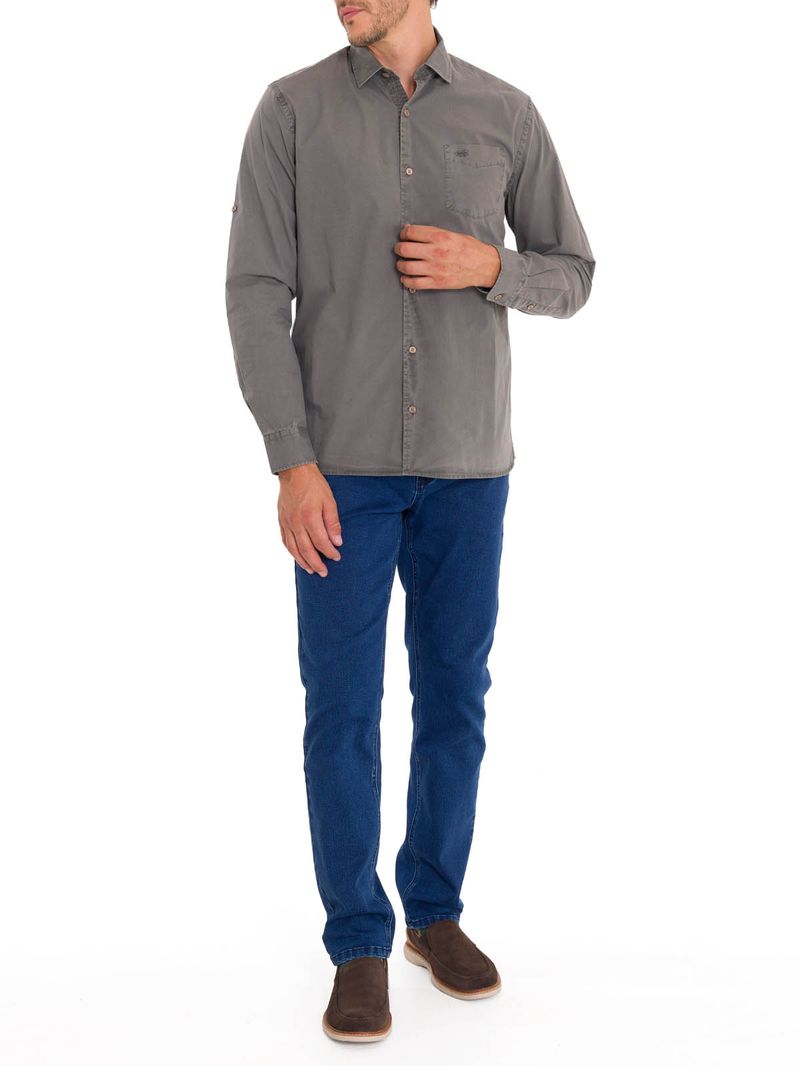 Camisa-Manga-Larga-Para-Hombre-Algodon-Organico-Leeds-Gris-Rockford
