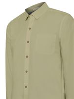 Camisa-Manga-Larga-Para-Hombre-Algodon-Organico-Galiton-Verde-Rockford