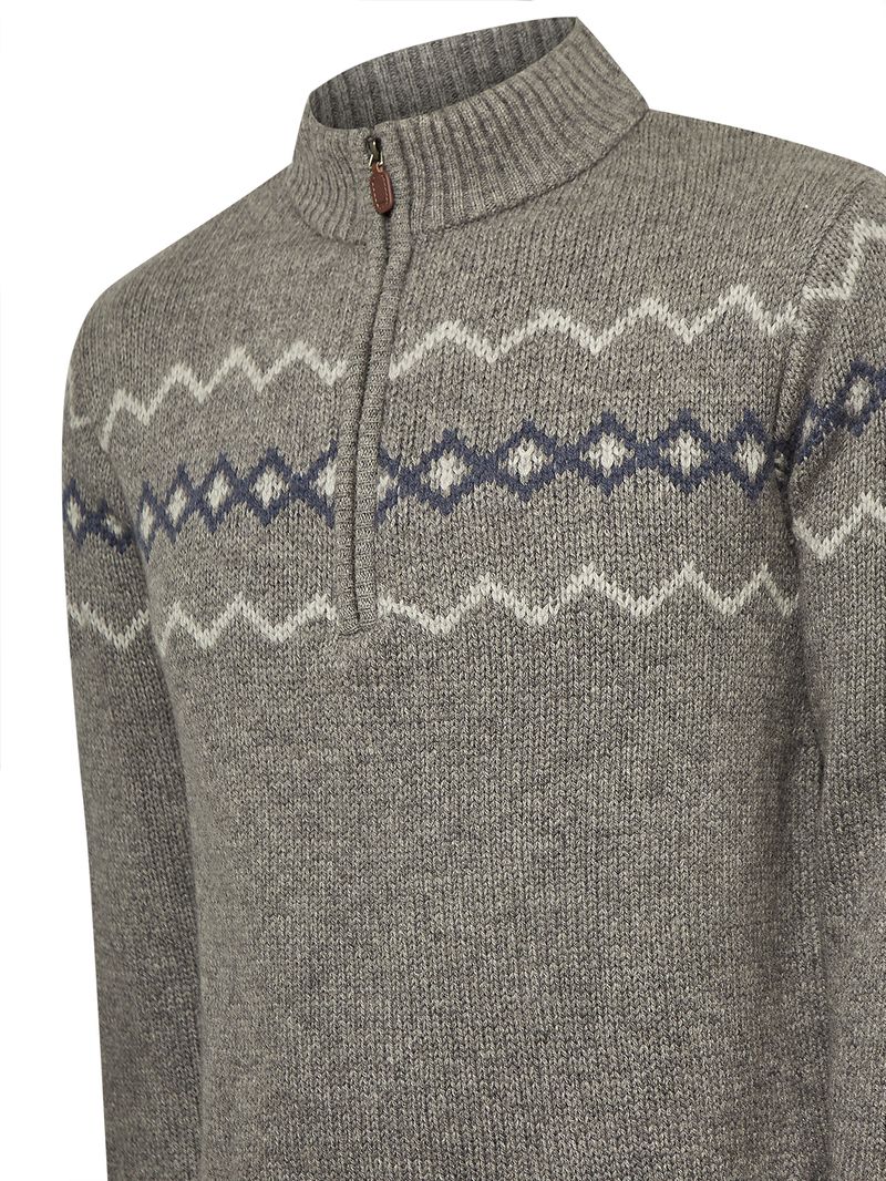 Chompa-Para-Hombre-Lana-Warm-Gris-Rockford