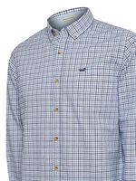 Camisa-Manga-Larga-Para-Hombre-Algodon-Organico-Viyellabut-Azul-Rockford