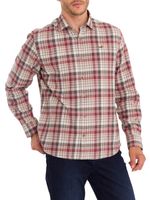Camisa-Manga-Larga-Para-Hombre-Algodon-Organico-Flannel-Multicolor-Rockford