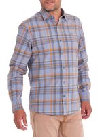 Camisa-Manga-Larga-Para-Hombre-Algodon-Organico-Flannel-Multicolor-Rockford