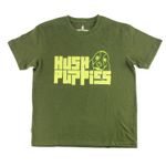 Polo-Manga-Corta-Para-Niño-Algodon-Polo-Mc-Dinosaurio-Verde-Hush-Puppies-Kids