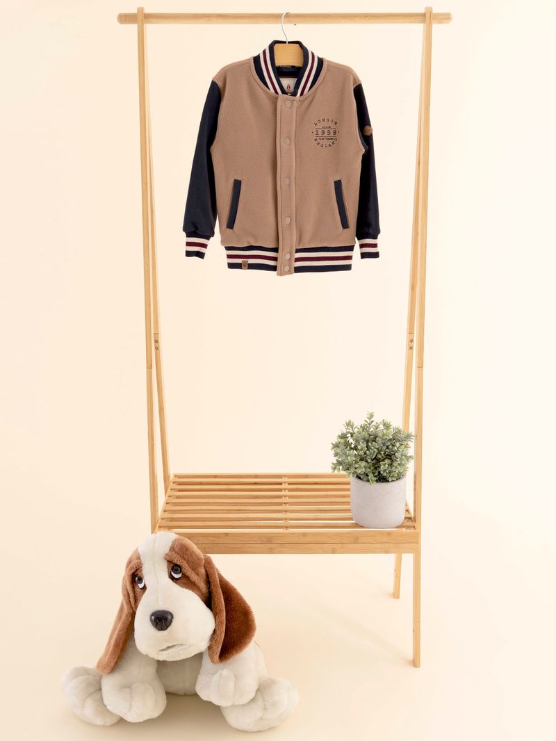 Polera-Para-Niño-Polar-Algodon-Reciclado-Coniston-Cafe-Hush-Puppies-Kids