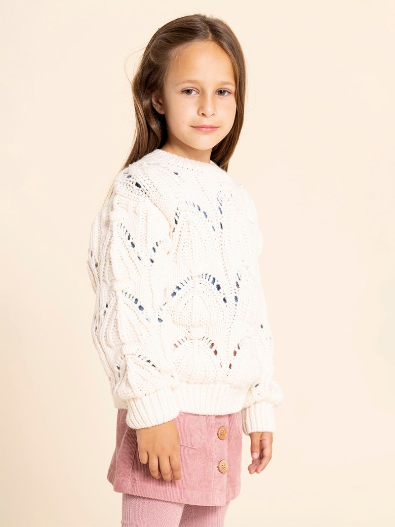 Chompa-Para-Niña-Tejido-Lucia-Blanco-Hush-Puppies-Kids