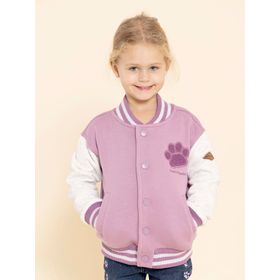 POLERA PARA NIÑA POLAR ALGODÓN RECICLADO CONISTON MORADO HUSH PUPPIES KIDS