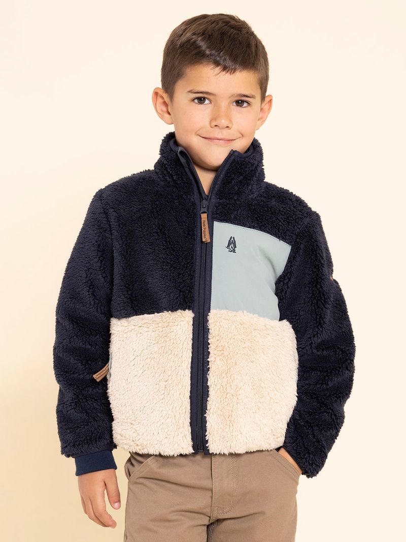 Polar-Para-Niño-Peludo-Reciclado-Arco-Azul-Hush-Puppies-Kids