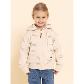 POLERA PARA NIÑA ALGODÓN RECICLADO NALA BEIGE HUSH PUPPIES KIDS