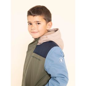 CASACA PARA NIÑO POLIÉSTER WATERPROOF
 SILVESTRE VERDE HUSH PUPPIES KIDS