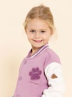 Polera-Para-Niña-Polar-Algodon-Reciclado-Coniston-Morado-Hush-Puppies-Kids