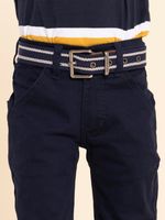 Pantalon-Para-Niño-Algodon-Belt-Azul-Hush-Puppies-Kids