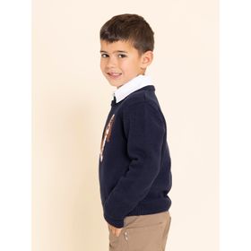 CHOMPA PARA NIÑO ALGODÓN BASSET NAVY HUSH PUPPIES KIDS