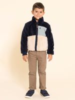 Polar-Para-Niño-Peludo-Reciclado-Arco-Azul-Hush-Puppies-Kids