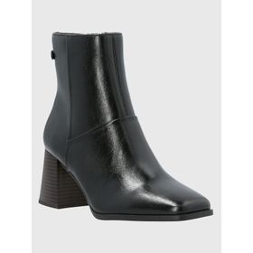 Botín Para Mujer Poliester Ivvy Negro Hush Puppies