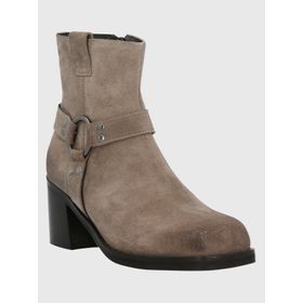 Botín Para Mujer Cuero Maylo Beige Hush Puppies