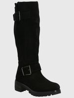 Bota-Para-Mujer-Cuero-Ester-Negro-Hush-Puppies