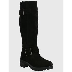 Bota Para Mujer Cuero Ester Negro Hush Puppies