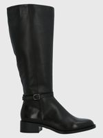 Bota-Para-Mujer-Cuero-Kyla-Negro-Hush-Puppies