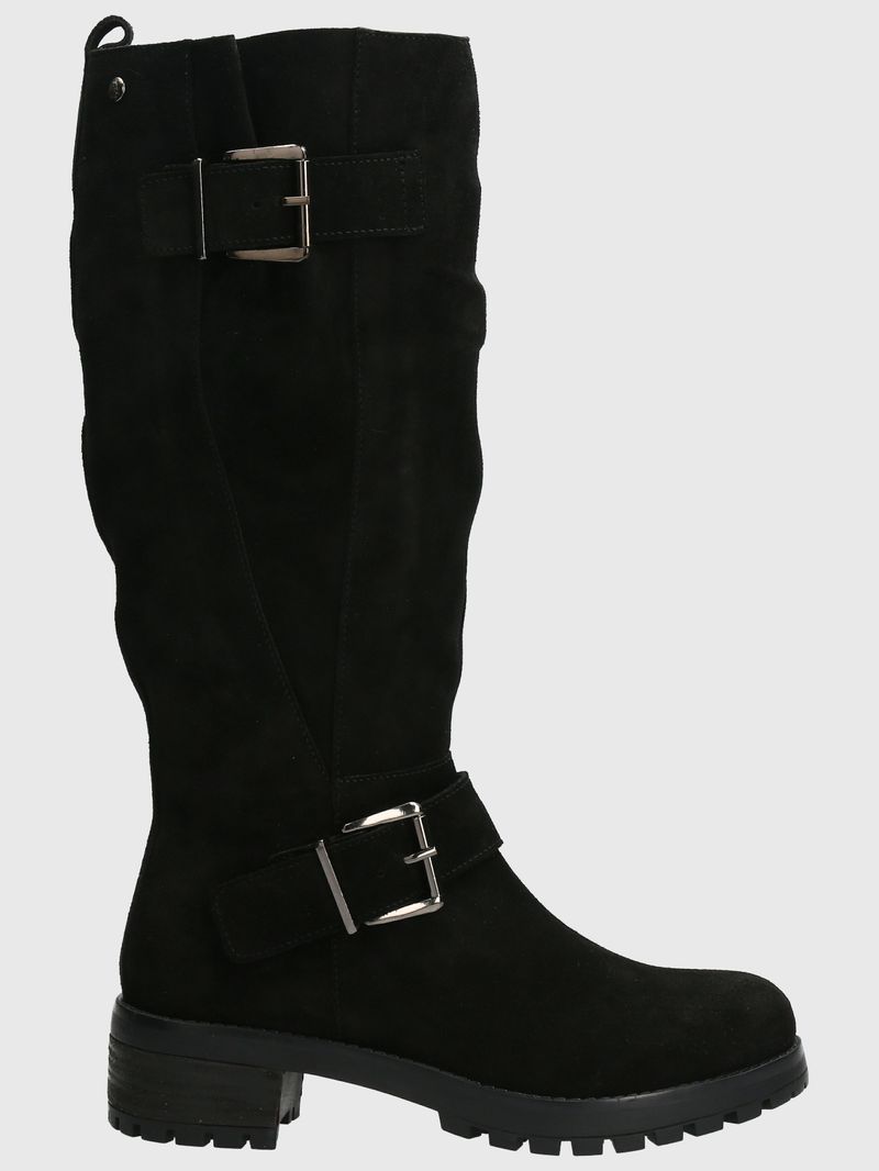 Bota-Para-Mujer-Cuero-Ester-Negro-Hush-Puppies