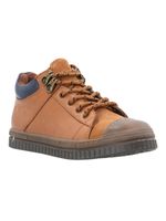 Zapatilla-Para-Niño-Cuero-Waco-Marron-Hush-Puppies