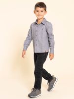 Zapatilla-Para-Niño-Poliester-Janet-K-Gris-Hush-Puppies