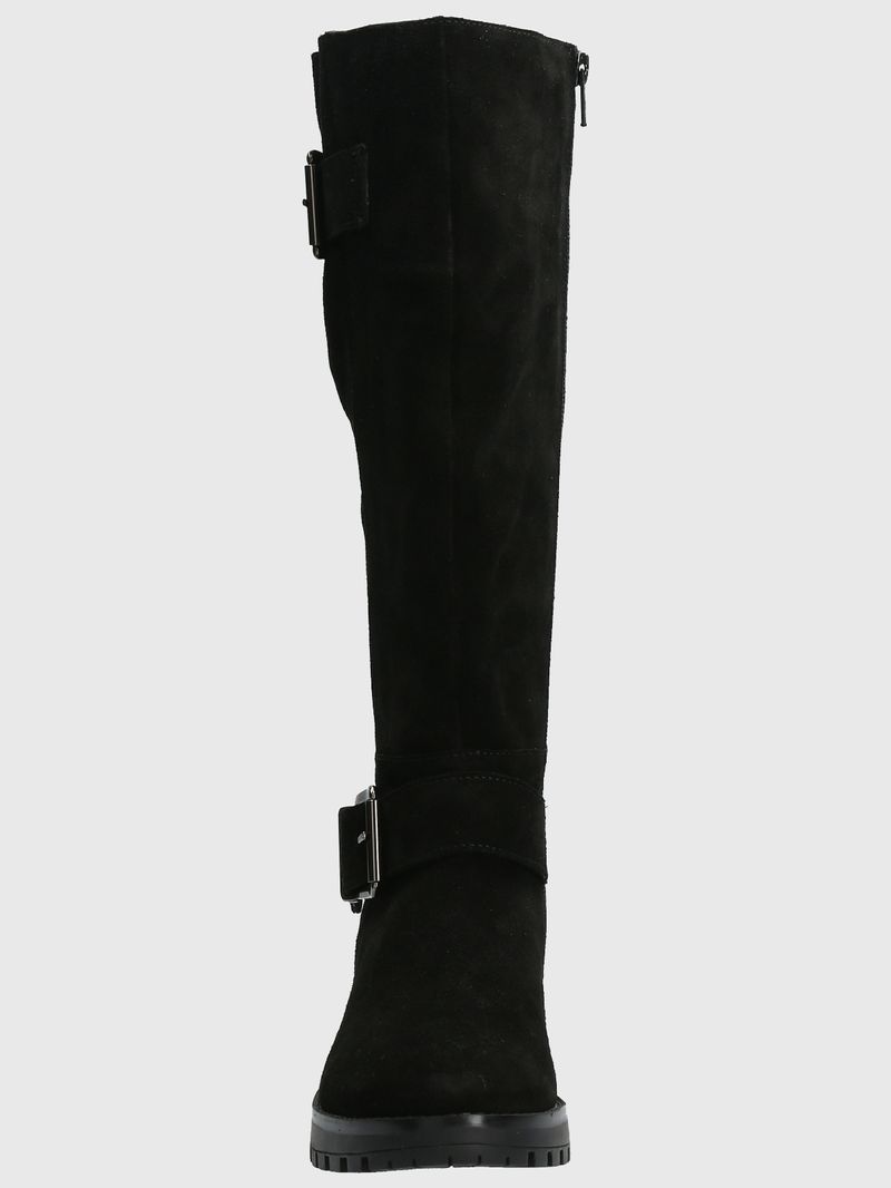 Bota-Para-Mujer-Cuero-Ester-Negro-Hush-Puppies