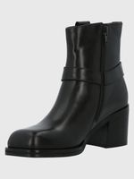 Botin-Para-Mujer-Cuero-Maylo-Negro-Hush-Puppies