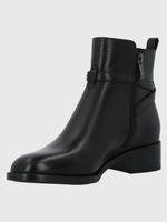 Botin-Para-Mujer-Cuero-Ronan-Negro-Hush-Puppies