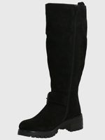 Bota-Para-Mujer-Cuero-Ester-Negro-Hush-Puppies