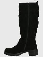 Bota-Para-Mujer-Cuero-Ester-Negro-Hush-Puppies