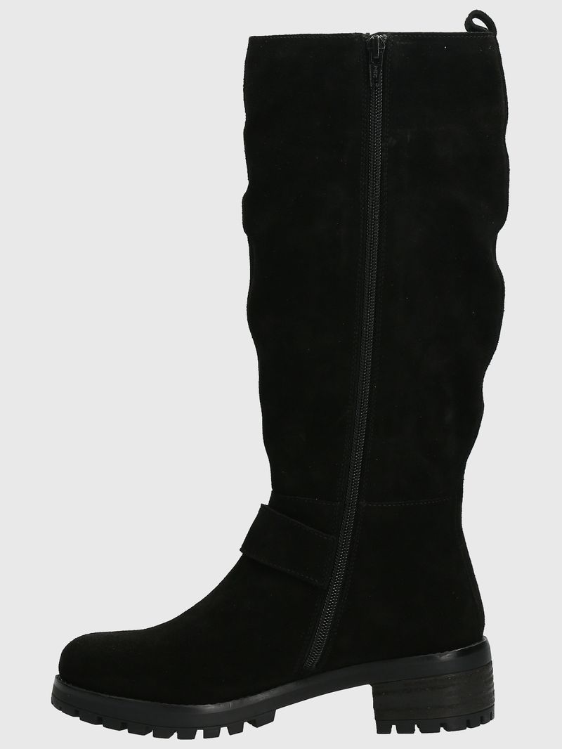 Bota-Para-Mujer-Cuero-Ester-Negro-Hush-Puppies