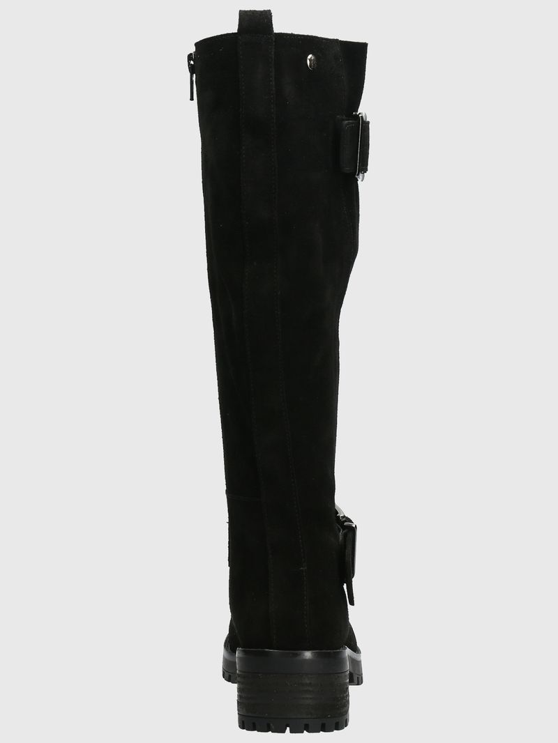 Bota-Para-Mujer-Cuero-Ester-Negro-Hush-Puppies