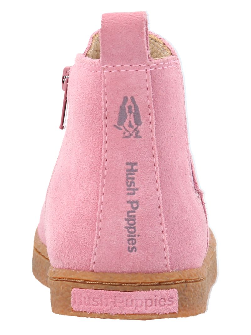 Botin-Para-Niña-Gamuza-Piombino-Rosado-Hush-Puppies