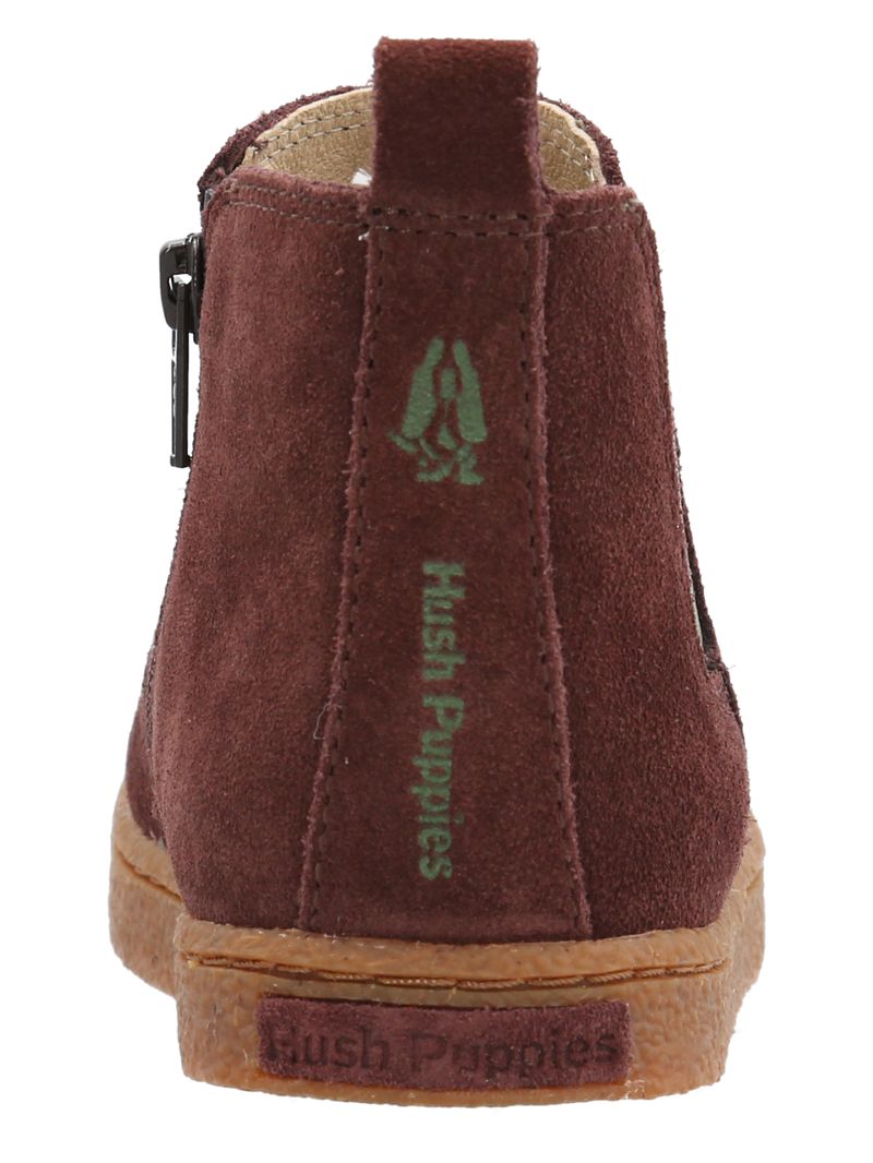 Botin-Para-Niño-Gamuza-Piombino-Marron-Hush-Puppies