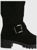 Bota-Para-Mujer-Cuero-Ester-Negro-Hush-Puppies