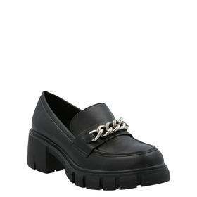 Mocasín Para Mujer Sintético Leeds Negro Hush Puppies
