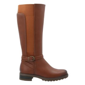 BOTA PARA MUJER SINTÉTICO MILI COGNAC HUSH PUPPIES
